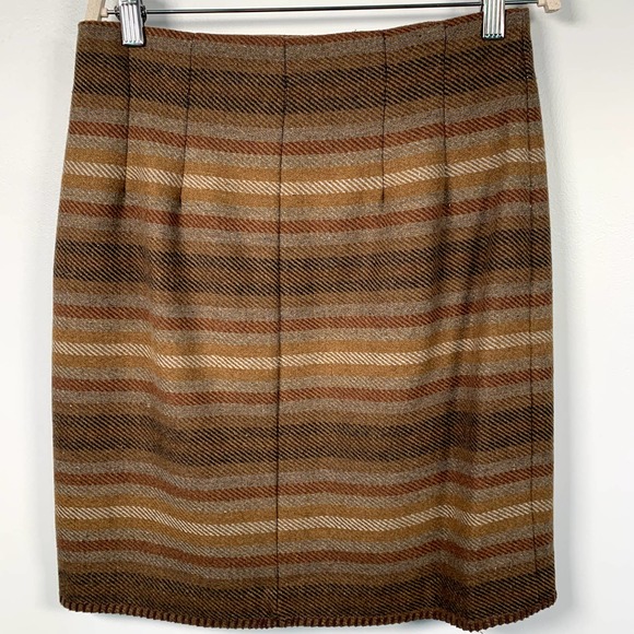 Abercrombie & Fitch Vintage Rare Women's 10 Wool‎ Blend Mini Skirt - Picture 4 of 7
